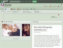 Tablet Screenshot of dirty-dolly.deviantart.com