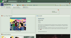 Desktop Screenshot of feyphantom.deviantart.com