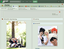 Tablet Screenshot of churian.deviantart.com