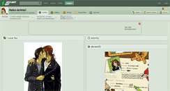 Desktop Screenshot of neko-animel.deviantart.com