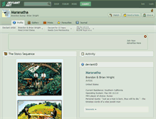 Tablet Screenshot of maranatha.deviantart.com