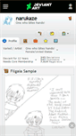 Mobile Screenshot of narukaze.deviantart.com