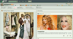 Desktop Screenshot of mellissalynn.deviantart.com