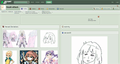 Desktop Screenshot of kouki-attack.deviantart.com