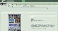 Desktop Screenshot of ledmed.deviantart.com