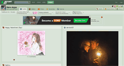 Desktop Screenshot of mew-aqua.deviantart.com