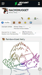 Mobile Screenshot of nachonugget.deviantart.com
