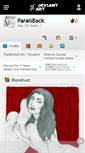 Mobile Screenshot of paraisback.deviantart.com