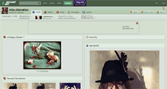 Desktop Screenshot of miss-alienation.deviantart.com