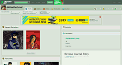 Desktop Screenshot of aleheatherlover.deviantart.com