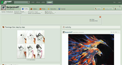 Desktop Screenshot of benjaminart.deviantart.com