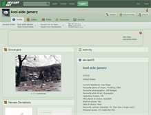 Tablet Screenshot of kool-aide-jamerz.deviantart.com