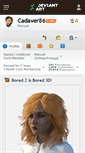 Mobile Screenshot of cadaver86.deviantart.com