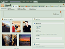 Tablet Screenshot of djpaulyd.deviantart.com