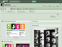 Tablet Screenshot of jazbeetle.deviantart.com