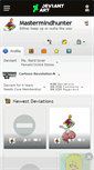Mobile Screenshot of mastermindhunter.deviantart.com