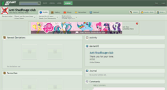 Desktop Screenshot of anti-shadrouge-club.deviantart.com