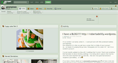 Desktop Screenshot of greenpixee.deviantart.com