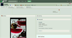 Desktop Screenshot of cryosis.deviantart.com