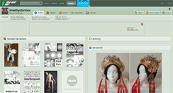 Desktop Screenshot of amethystarmor.deviantart.com