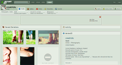 Desktop Screenshot of creatricks.deviantart.com