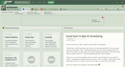Desktop Screenshot of mggfanatic.deviantart.com