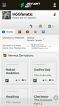 Mobile Screenshot of mggfanatic.deviantart.com