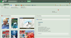 Desktop Screenshot of mayacolo.deviantart.com