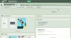 Desktop Screenshot of anti-knuxouge-club.deviantart.com