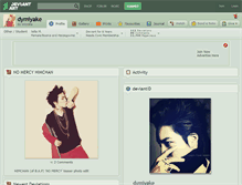 Tablet Screenshot of dymiyake.deviantart.com