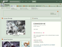 Tablet Screenshot of chouuu.deviantart.com