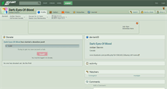 Desktop Screenshot of dark-eyes-of-blood.deviantart.com