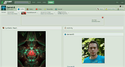 Desktop Screenshot of garret-b.deviantart.com