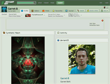 Tablet Screenshot of garret-b.deviantart.com