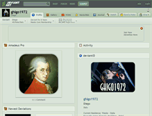 Tablet Screenshot of ghigo1972.deviantart.com