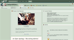 Desktop Screenshot of cosplayaddiction.deviantart.com