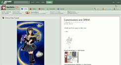 Desktop Screenshot of nenilein.deviantart.com