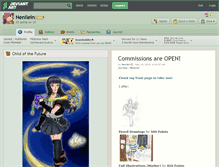 Tablet Screenshot of nenilein.deviantart.com