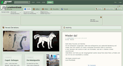 Desktop Screenshot of lunamoonblade.deviantart.com