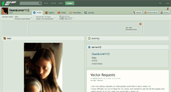 Desktop Screenshot of gaaralover112.deviantart.com