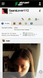 Mobile Screenshot of gaaralover112.deviantart.com