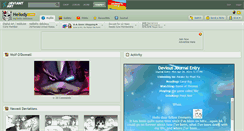 Desktop Screenshot of hellody.deviantart.com