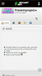 Mobile Screenshot of frerard-project.deviantart.com