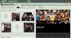 Desktop Screenshot of greysonfurrington.deviantart.com