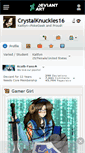 Mobile Screenshot of crystalknuckles16.deviantart.com