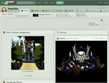 Tablet Screenshot of imacetra.deviantart.com