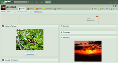 Desktop Screenshot of davecbend.deviantart.com