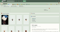Desktop Screenshot of kioicons.deviantart.com