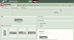 Desktop Screenshot of look-at-that.deviantart.com