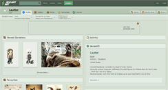 Desktop Screenshot of lautter.deviantart.com